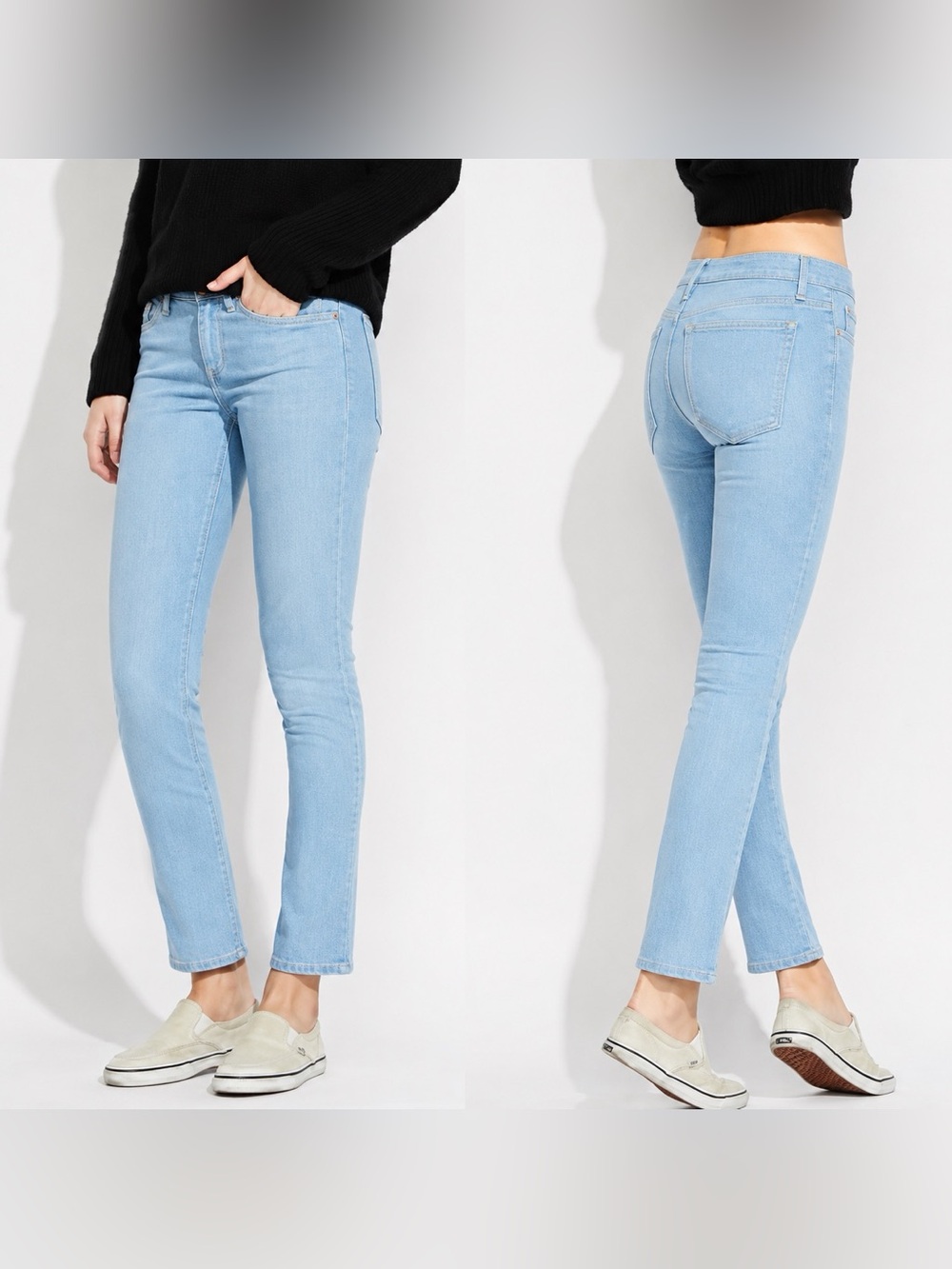 AYR The Ciggy Light Wash Jeans Size 25